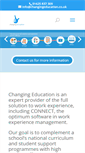 Mobile Screenshot of changingeducation.co.uk